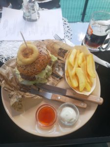 Fotka prineseného burgra